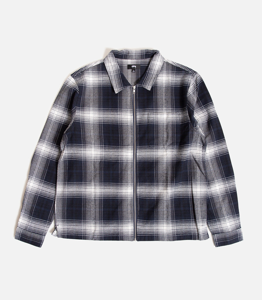 ‼︎最終価格‼︎stussy shadow plaid zip shirt