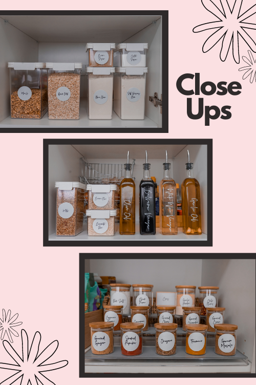 Pantry Transformation Close Ups