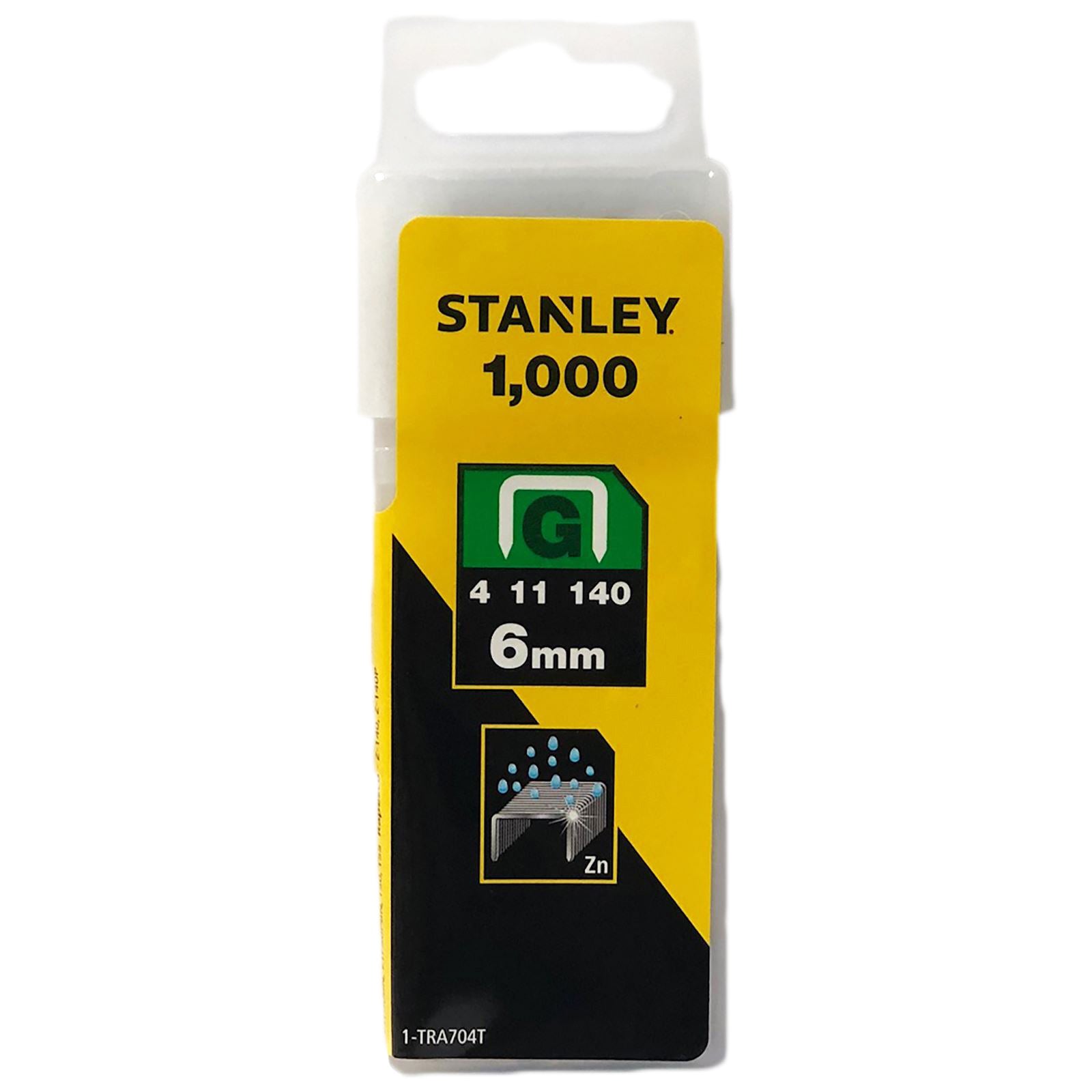 Composite Lightweight Stanley 10mm FatMax Stap Tacker 1000 with Hammer