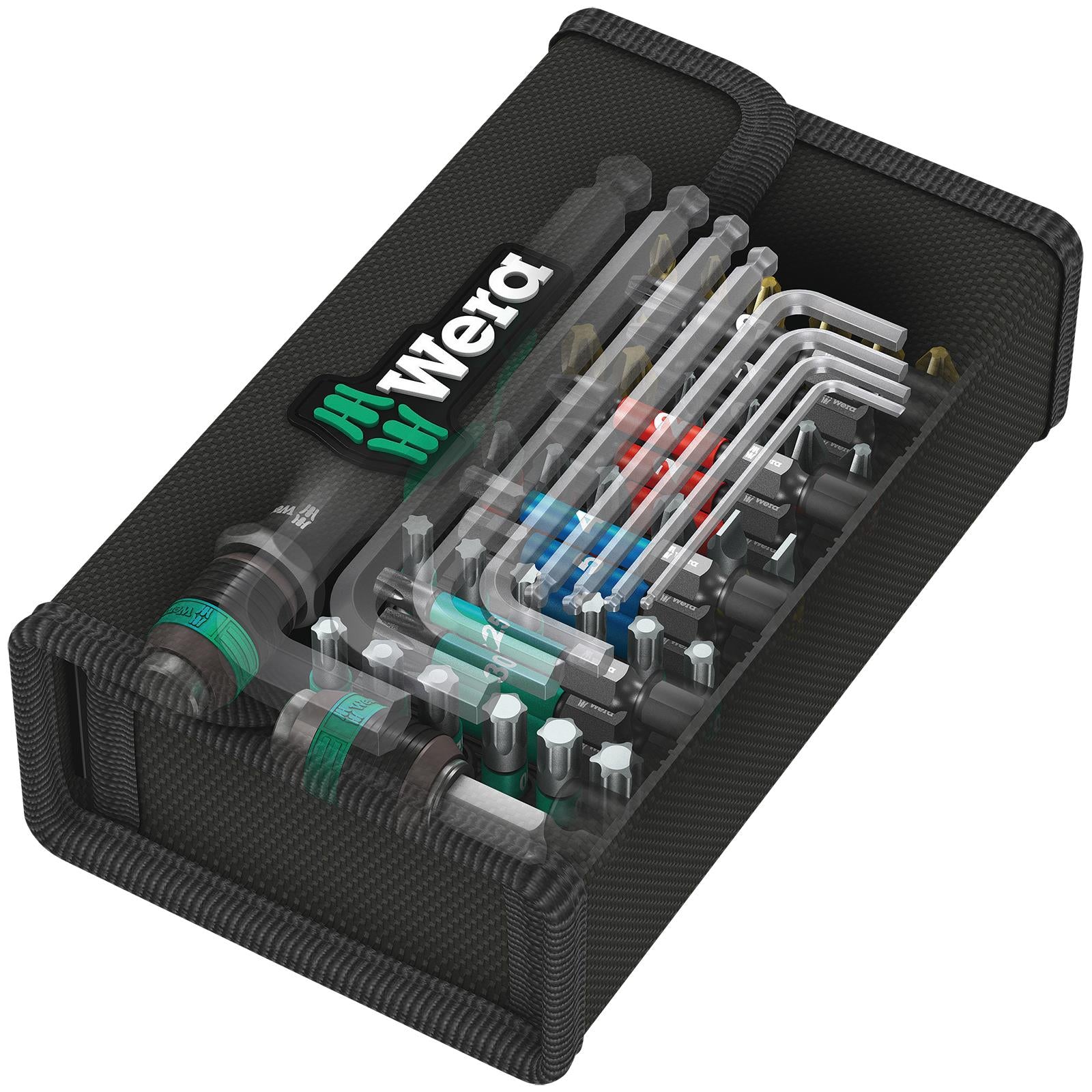 Wera Kraftform Kompakt 100 Compact Screwdriver Bit Service Kit Set 52