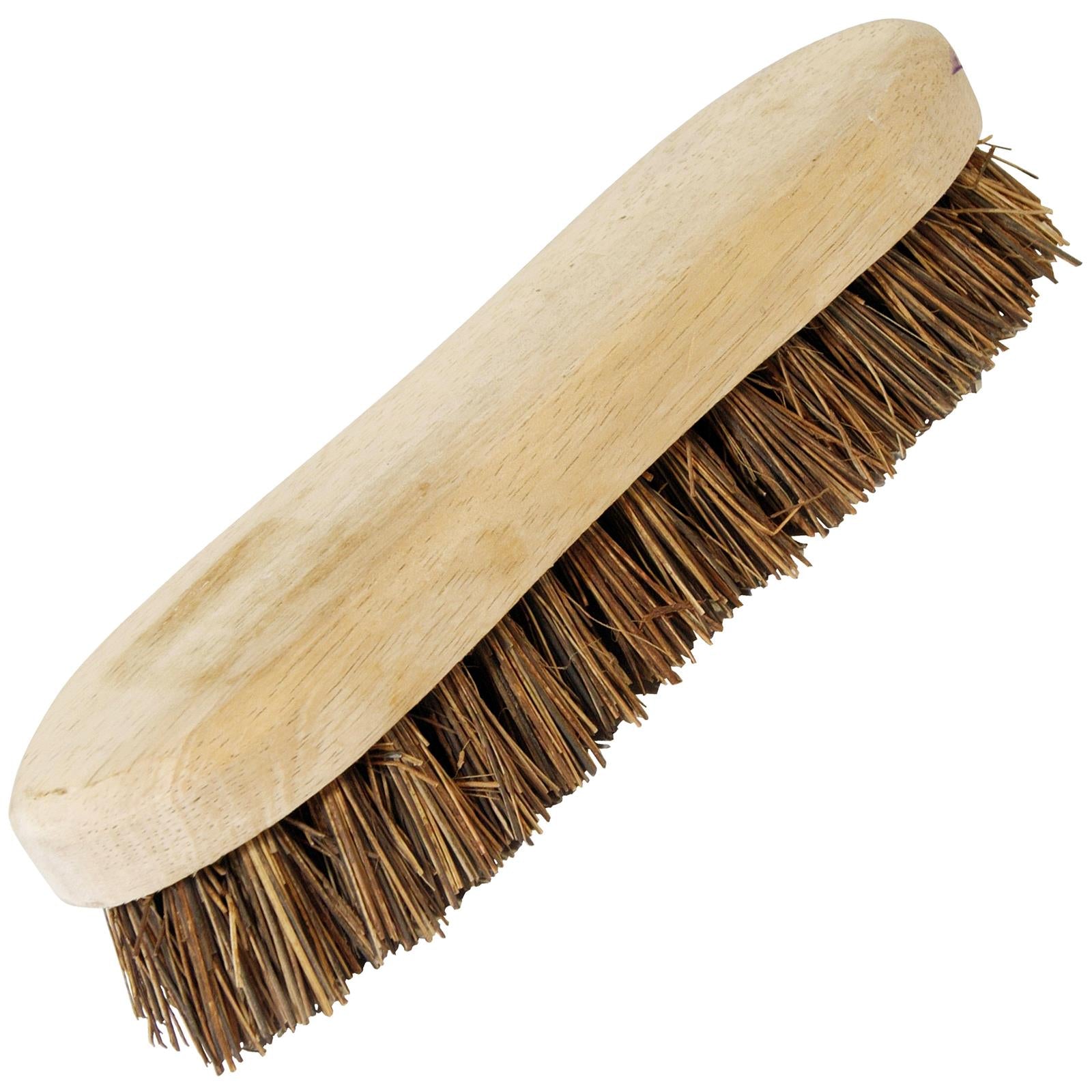 Stiff Hand Brush Natural Bassine Banister Hard Bristle Wooden Hand