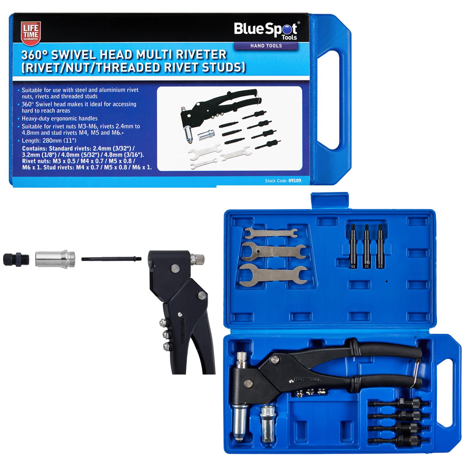 86pcs - set M3-M8 Écrou aveugle Rivet Fileté Insert et Rivet GunTool Rivnut  Nutsert Rivetage Kit-SPR - Cdiscount Bricolage