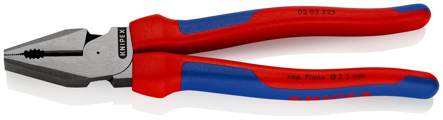 KNIPEX Revolving Punch Pliers 2-5mm Capacity 220mm for Fabrics Leather