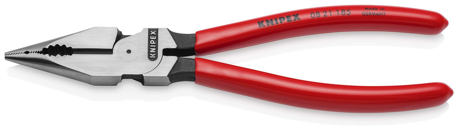 Knipex Tools - Flat Nose Pliers - 140mm long (Serrated)