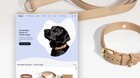 Fetch Pet Store Shopify Theme