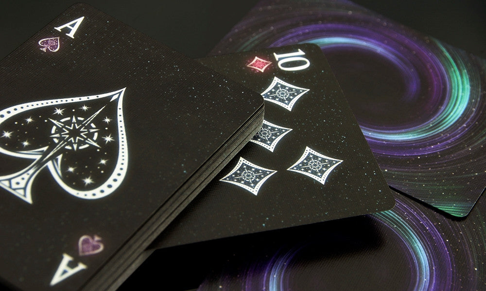 Starlight Black Hole Playing Cards Poker Magic Deck Galaxy Stars - Buyworthy