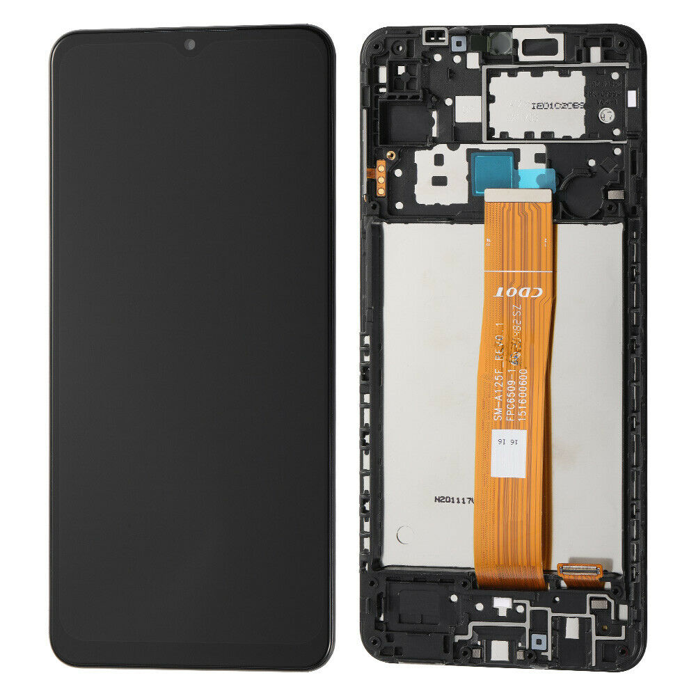 Samsung Galaxy A12 Screen Replacement Kit with Frame SM- A125