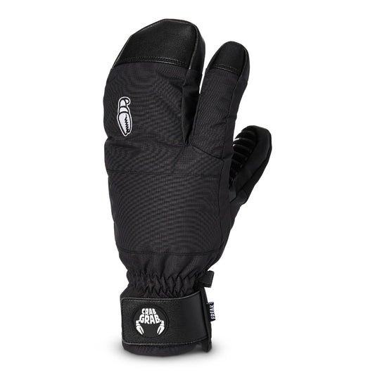 Crab Grab - Chop Glove - Black, Unisex, UK, Vegan, Snow