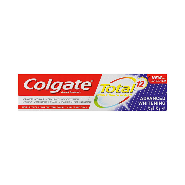 Colgate Toothpaste Total Advanced Whitening 75ml Med365 