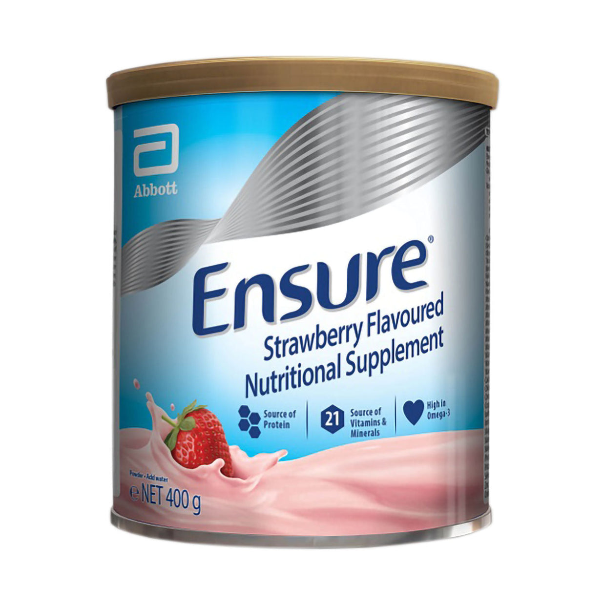 Ensure Nutrition Shake Strawberry 400g Med365 1018