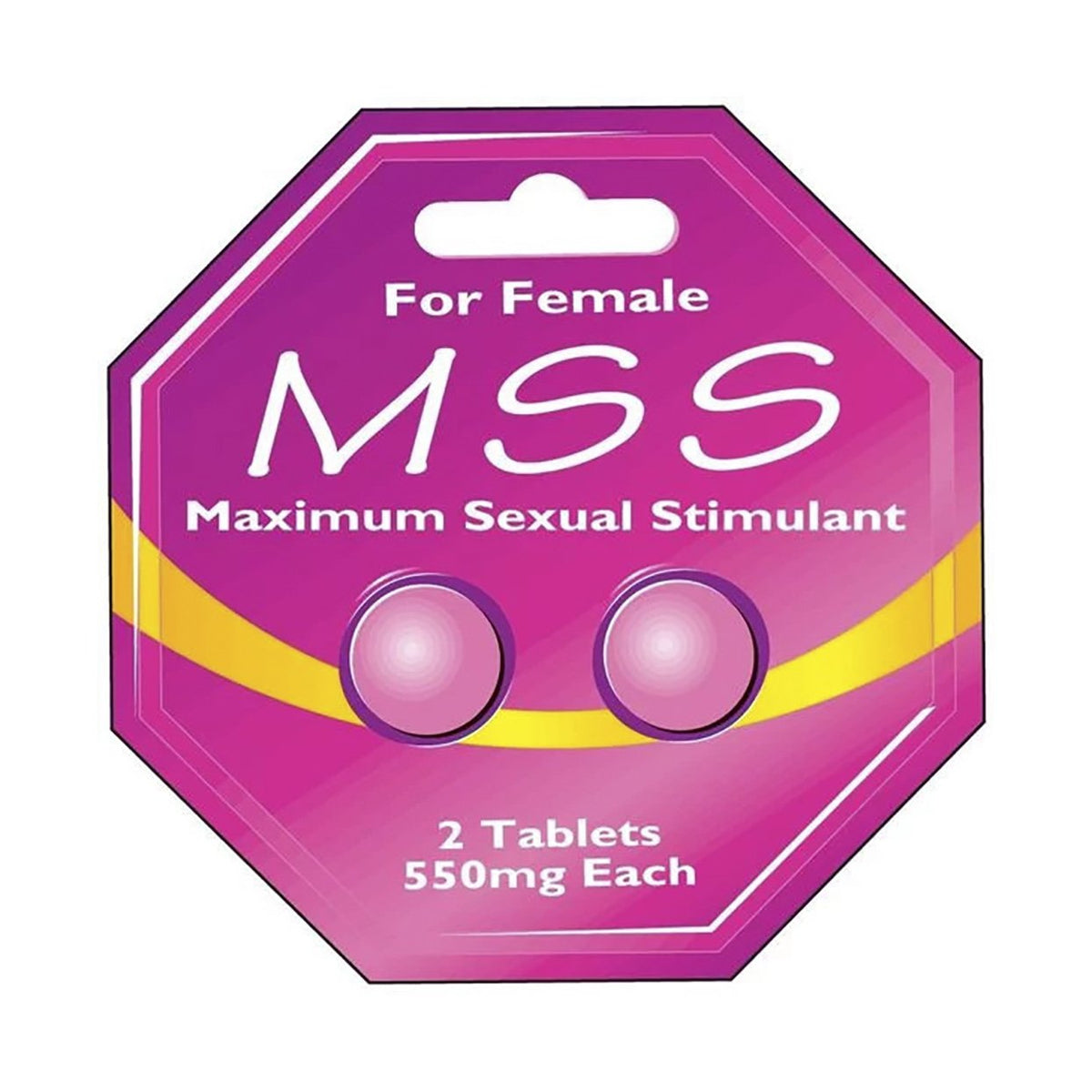 Maximum Sexual Stimulant For Female 550mg 2 Tablets Med365 