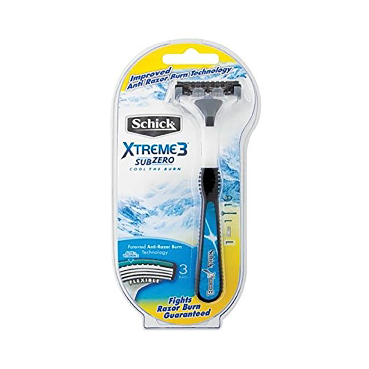 schick xtreme 3 display male model