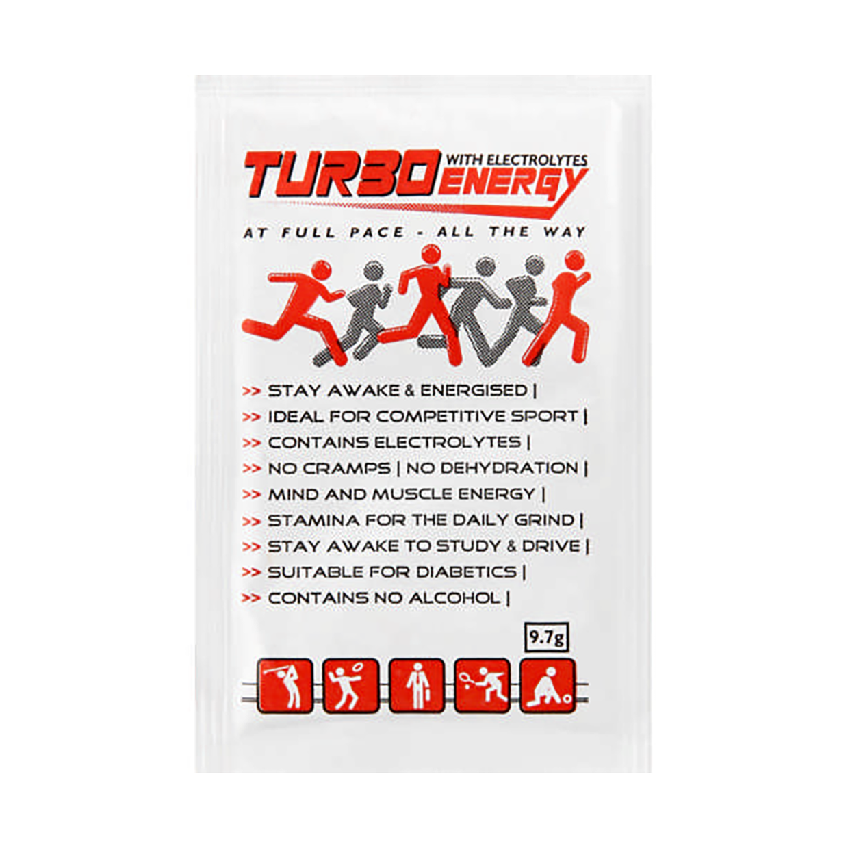 Turbo Energy Sachets 30 Sachets Med365