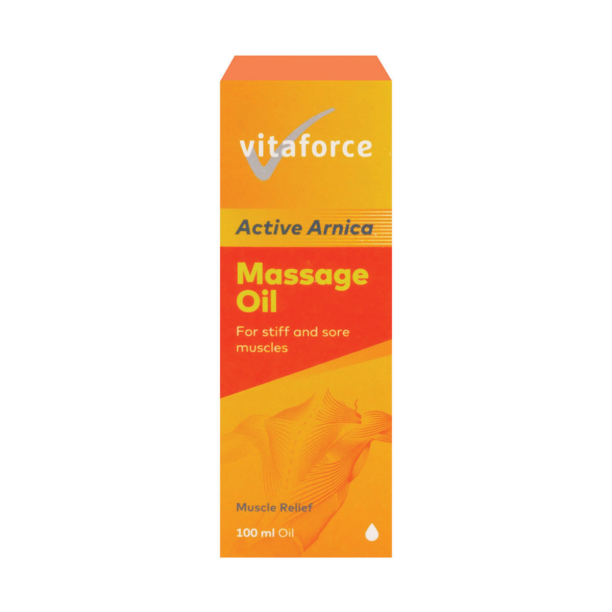 Vitaforce Active Arnica Massage Oil 100ml Med365