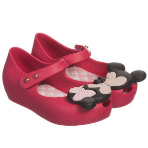 mini melissa pink minnie mouse shoes