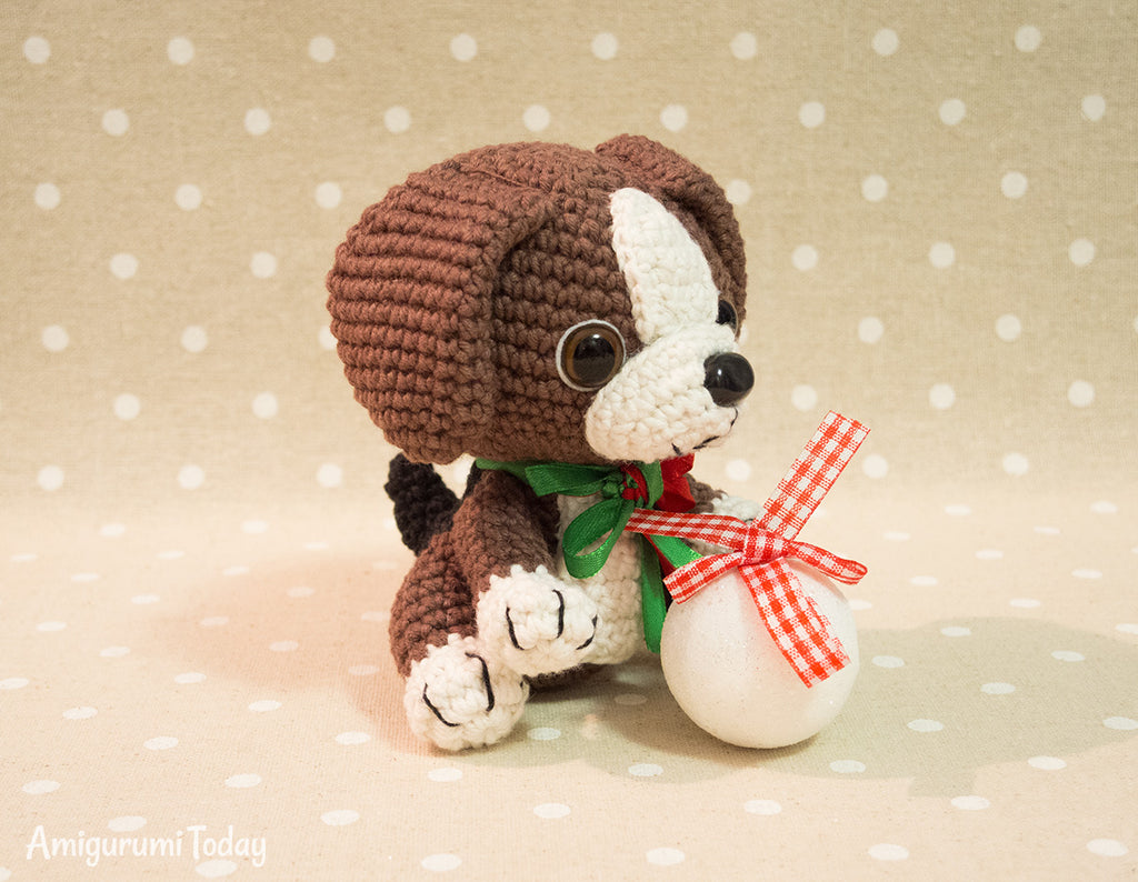 Beagle puppy crochet pattern - printable PDF – Amigurumi Today Shop