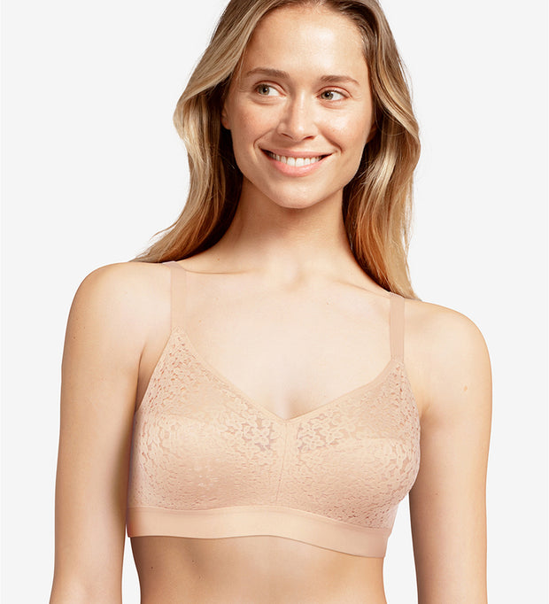 Chantelle Norah Comfort Caffe Latte Dark Beige Smooth Unlined Bra