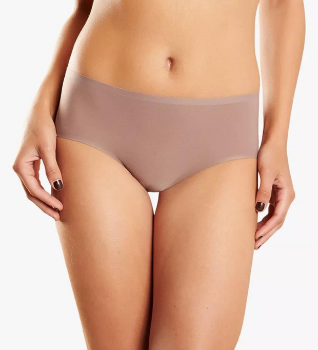 Soft Stretch Seamless Hipster Plus Size Panty Ultra Nude O/S by