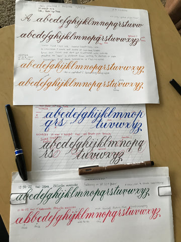 Daily Calligraphy Minuscule Practice