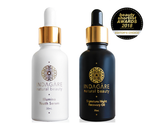 Indagare's Organic Face Oil Duo Set