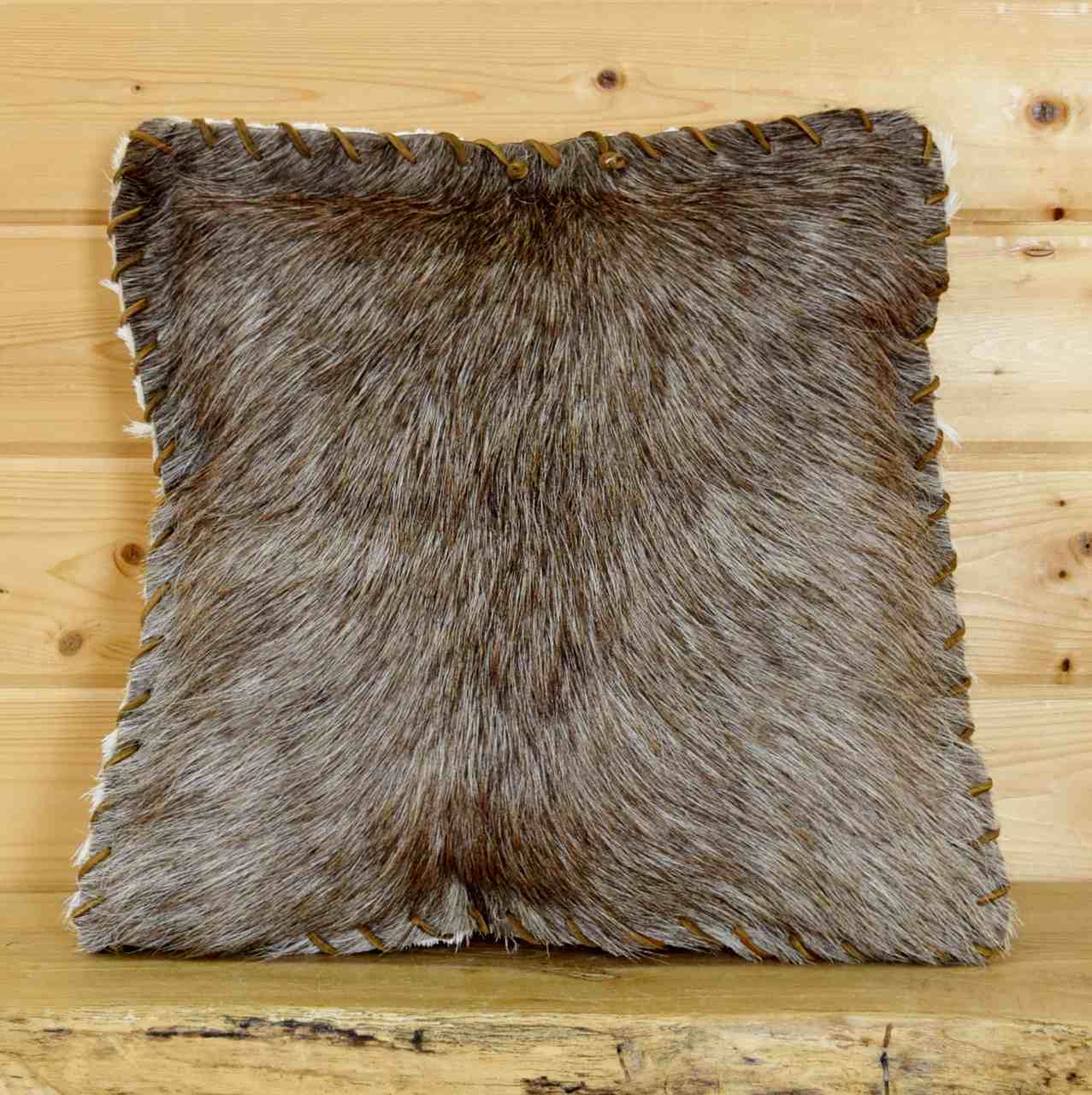 animal hide pillows