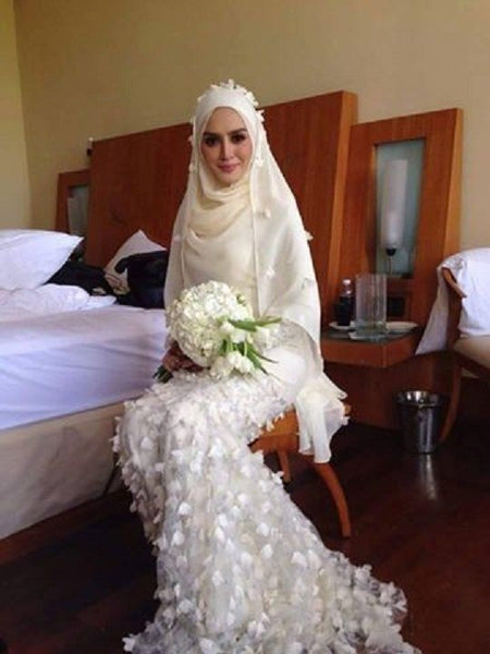 kebaya pengantin hijab