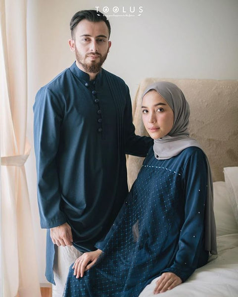 Gamis Couple Model Baju Gamis Terbaru Lebaran 2019 Wanita