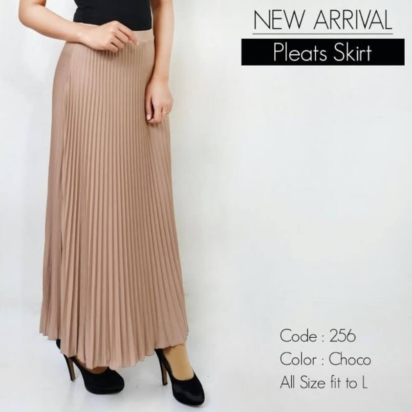 Rok Plisket Prisket Panjang Bonus Gratis Rp500 000 