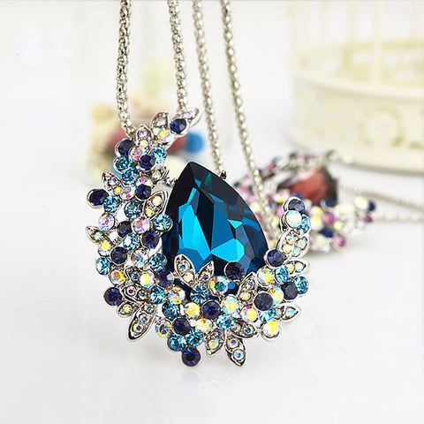  Aksesoris  Kalung Wanita  Cantik Moonlight Pendant 