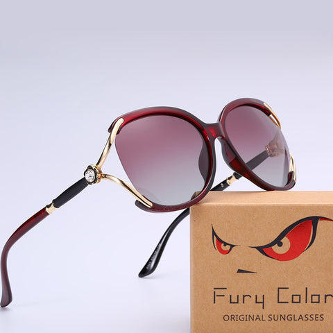  Kacamata  Wanita Cantik  Polarized Luxury Sunglasses Brand 