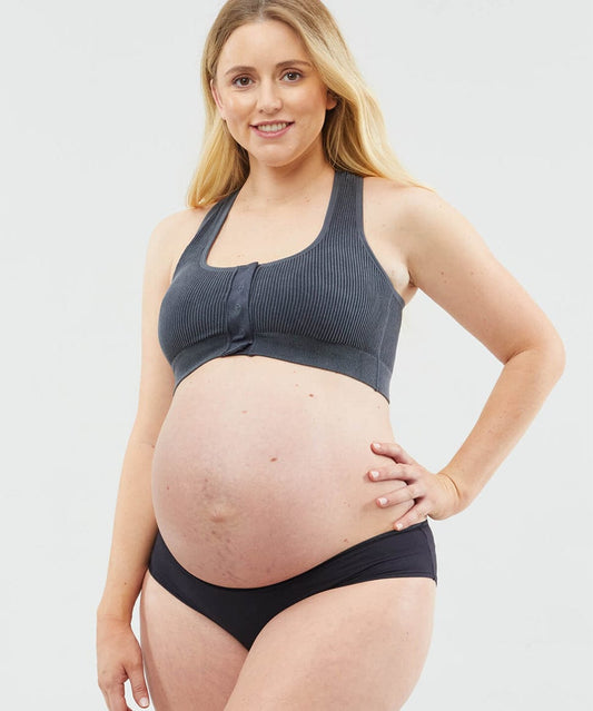 Cake Maternity Tea Wire-free Soft Cup Nursing Bra - Blush