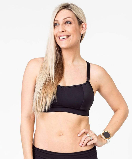 Supportive Nursing Sports Bra  Ultimate Bra in Confetti by Cadenshae