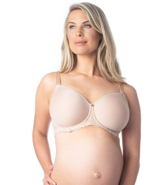 Waffles Flexiwire Maternity & Nursing Bra by Cake Maternity (Black) –  Preggi Central