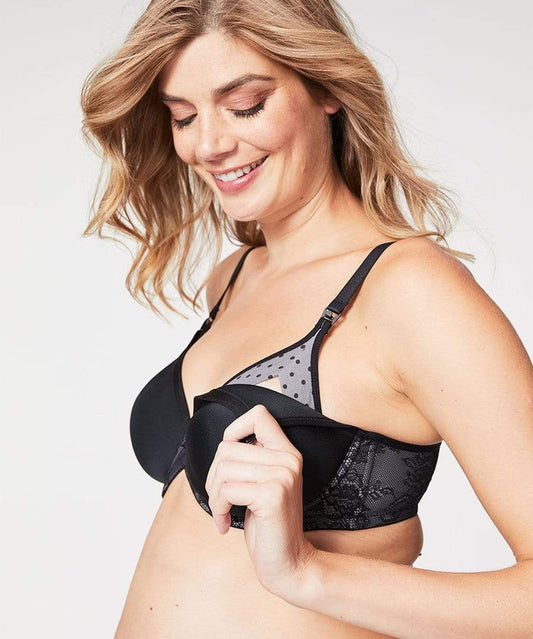 Waffles 3D Underwire Nursing Bra – Preggi Central