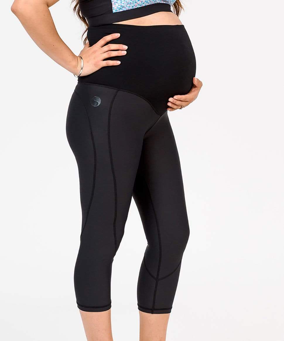 Pregnancy Recovery Emama 3/4 Leggings - Pockets – emamaco