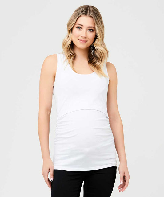 Cake Maternity Toffee Nursing Tank Top with Built in Bra