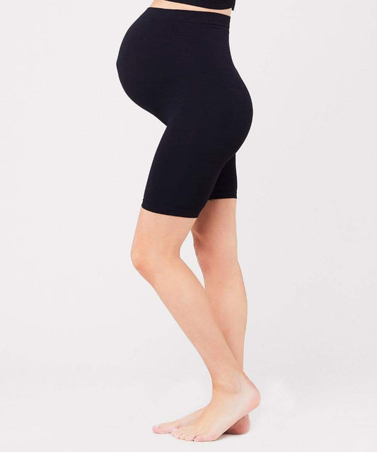 SRC Pregnancy Shorts - Mini - Over The Bump - Black - Little Miracles  Maternity Wear