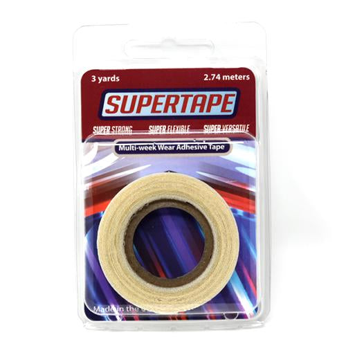 SuperTape Super Tape Non Glare Lace Wig Hair Extensions 1/2" x 3 Yard Roll