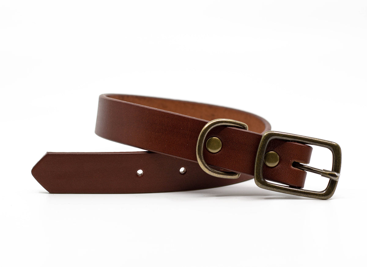 Magnolia Leather Collar - Moose Wears