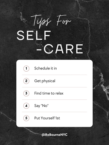 Tips for self care 