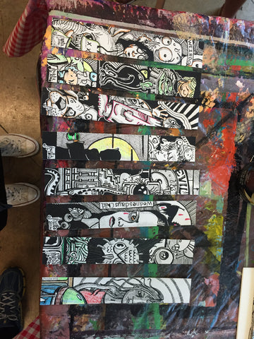 Art From The Streets Austin artist jeremiah hurts