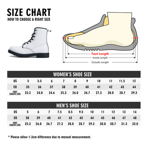 boots size chart