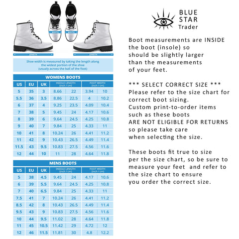 Boots Size Chart