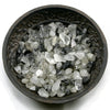 Tourmilated quartz gemstones