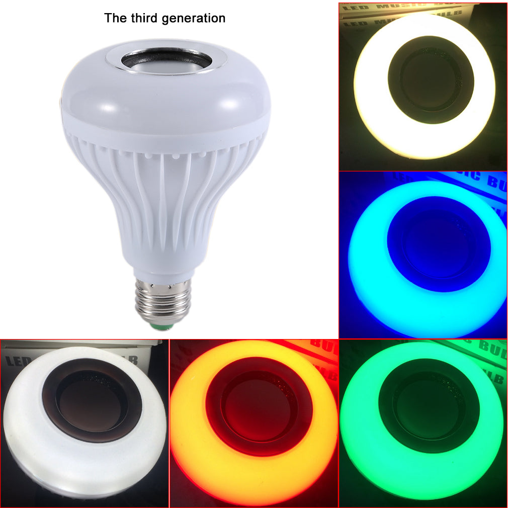 wireless bluetooth light bulb speaker