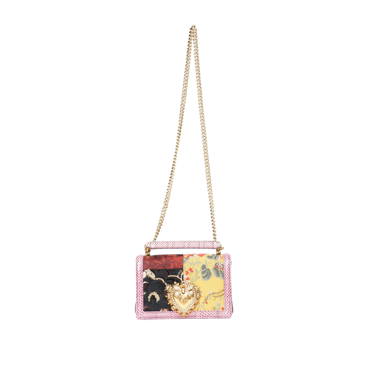 DOLCE & GABBANA PATCHWORK SHOULDER BAG – Galleria di Lux