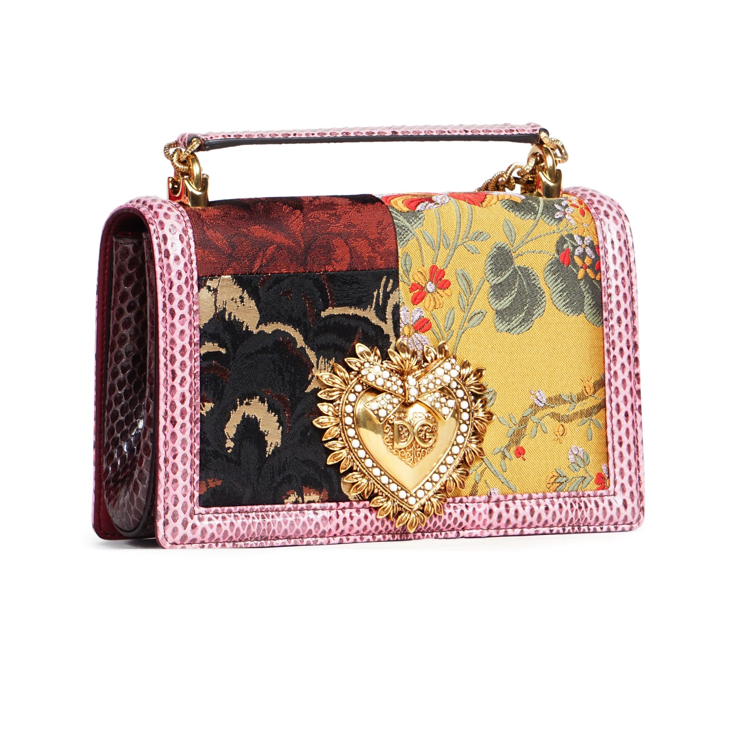 Top 71+ imagen dolce and gabbana patchwork bag