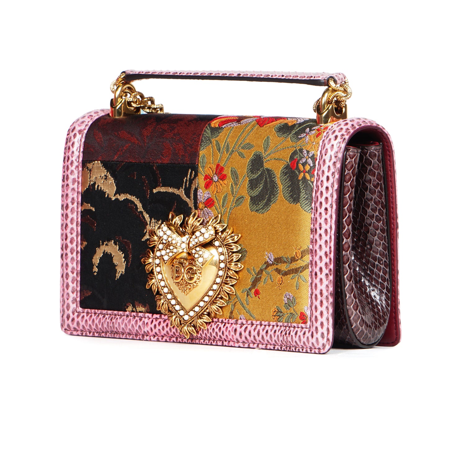 DOLCE & GABBANA PATCHWORK SHOULDER BAG – Galleria di Lux