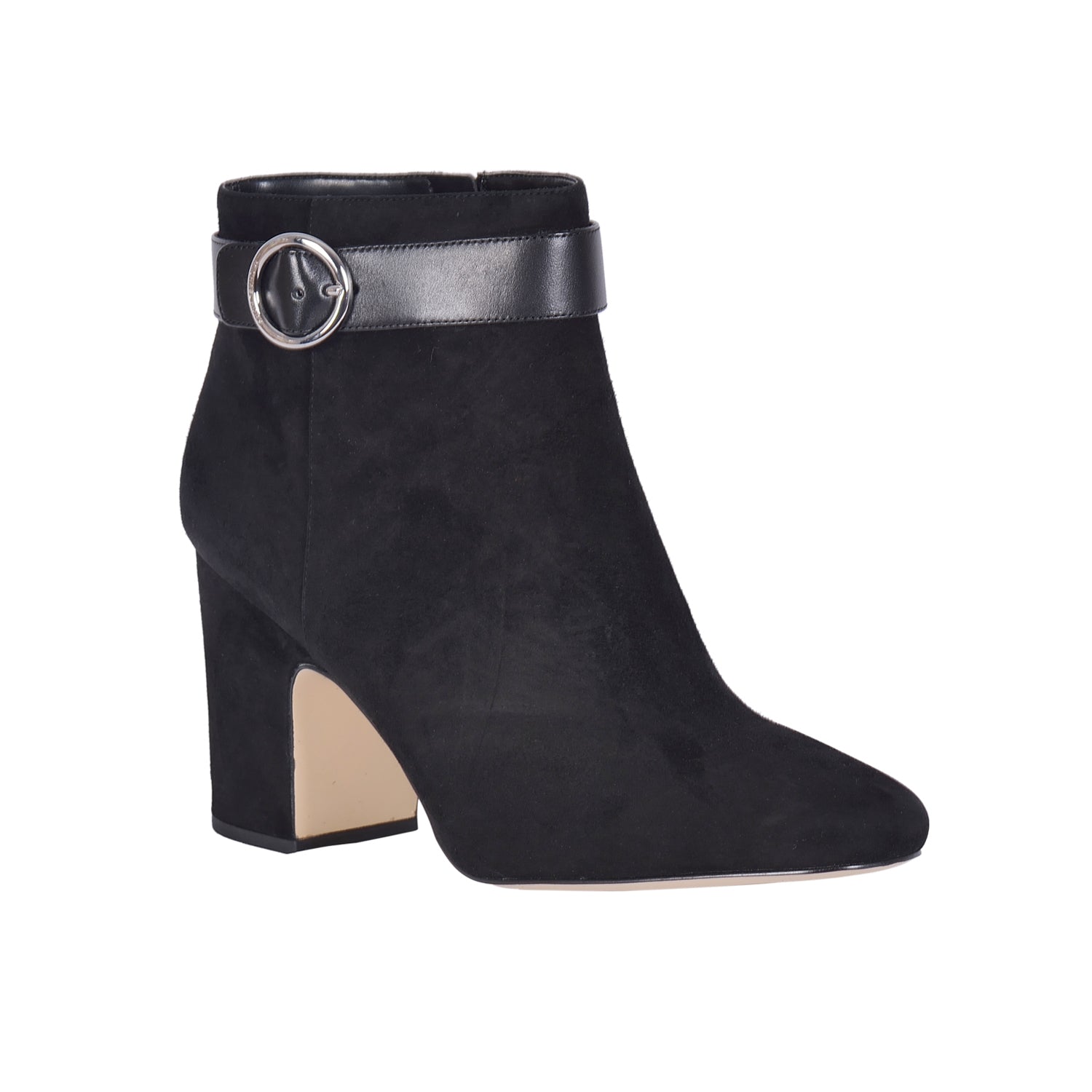 MICHAEL KORS Alana Black Suede Ankle Boots – Galleria di Lux