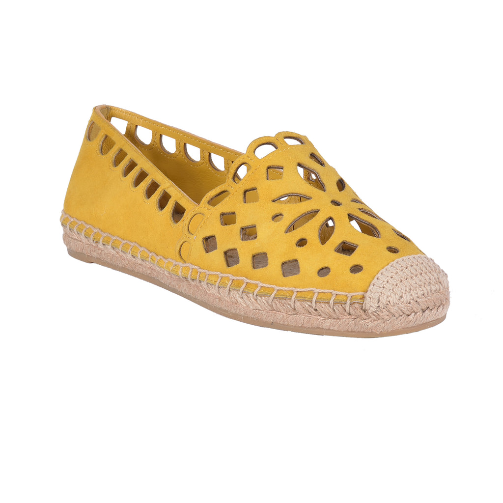 tory burch may perforated espadrille flat